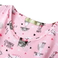 thumbnail image 5 of American Trends Womens Cotton Nightgowns Cartoon Printed Night Shirt for Sleeping Casual Pajamas Long Sleep Dress Cute Sleepwear Pink Cat Large, 5 of 7