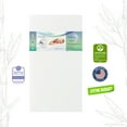 thumbnail image 3 of Evolur Sleep Breath Flow Classic Innerspring Crib & Toddler Mattress, White, 3 of 14