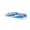 Blue and orange, variant on Gel Heel Pad Insoles U‑Shaped SEBS Cushion 1 Pair Shock Absorbing Heel Pain Relief Inserts for Men Women S/L