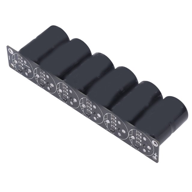 Conjunto de Condensadores de 16V, Alta Eficiencia 6 EN 1 2.7V500F Super Condensador Con Espacio de 7 mm para el de Automóviles