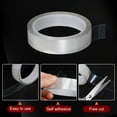 thumbnail image 4 of Uxcell PET Caulk Strip Tape Clear Waterproof Sealing Tape with Sealing Tool for Kitchen 1" x 16ft 1 Pcs, 4 of 7