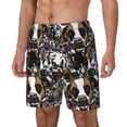 thumbnail image 1 of Balery Cute Dogs Puppy2 Bañador para hombre, shorts de playa de secado rápido con entrepierna y forro de compresión-Large, 1 of 6