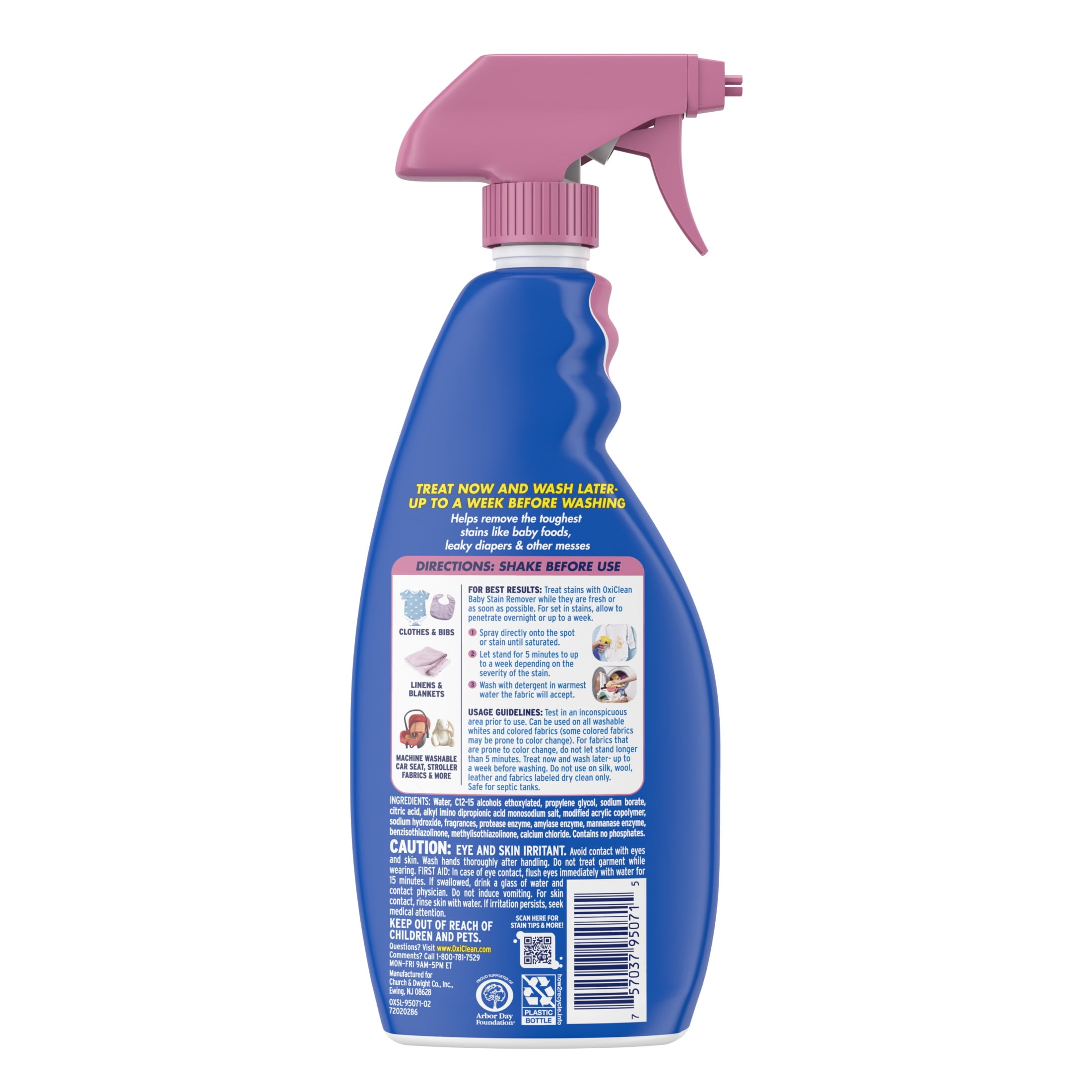 OxiClean Baby Stain Remover Spray, 16 Fl. Oz