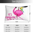 thumbnail image 2 of Salouo It'S Flamazing To Be A Pirate Pattern Pillow Cases,1PC Pillow Covers with Envelope Closure Decorative Pillow Case for Bed Couch,Pillows Not Included-16"x24", 2 of 6