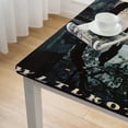 thumbnail image 5 of Acheng Reflection Square Tablecloth for Picnic Dining Kitchen Farmhouse 100% Polyester Fiber 46*46, 5 of 8