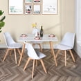 thumbnail image 2 of Homy Casa Ensemble de 4 Chaises de Salle à Manger avec Simili Cuir, 2 of 8