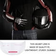 thumbnail image 2 of Suodoka Motorcycle Helmet Visor Lens Windshield Replacement for AGV K5 K3SV - Transparent Color, Anti-UV PC Material, Flexible and Easy to Install[cite: 1], 2 of 8
