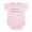 Petal Pink, variant on CafePress - Future Feminist Infant Bodysuit - Baby Light Bodysuit, Size Newborn - 24 Months