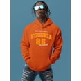 thumbnail image 2 of Virginia 86 Baseball Hoodie Men -Image by Shutterstock, Male Medium, 2 of 4