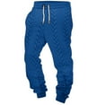 thumbnail image 4 of Hfolob Pants Casual Sports Trouser Loose Fit Versatile Casual Trouser Soft Comfortable Warm Sweatpants Classic, 4 of 4
