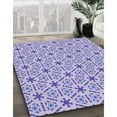 thumbnail image 3 of Ahgly Company Machine Washable Indoor Rectangle Transitional Mauve Purple Area Rugs, 2' x 3', 3 of 7