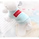 thumbnail image 3 of Ropa para mascotas, suéter cálido para perros, suéter para chihuahua, ropa linda para cachorros, tela polar, ropa cálida de invierno para perros pequeños a medianos (M, azul), 3 of 5
