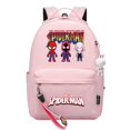 thumbnail image 1 of Spiderman Kawaii Boys Girls Kids School Book Bags Women Bagpack Teenagers Canvas Laptop Travel Backpack, 1 of 4