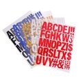 thumbnail image 1 of 5Pcs Iron On Letters Clothes Letter Patches Clothes Repairing Patches Heat Transfer Letters Patches, 1 of 9