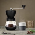 thumbnail image 4 of YAOMOBB Easy To Clean Adjustable Grind Size Manual Coffee Grinder with Travel Jar for Home Use, 4 of 6