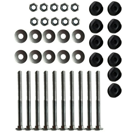 10 Pack Screws Steel Accessories Replacement Screw