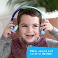 thumbnail image 6 of Move2Play Kidz Bop Wired Headphones for Kids | Microphone | 3.5mm Plug | Volume Limiting 85dB/94dB | Soft Pads | Adjustable | School Use | Gift 3 4 5 6 7 8+ Year Old Girls Boys Toddlers, 6 of 8
