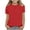 Red, variant on KkSLirnhs 3-4Y Girls Clothes under $10 Children's Fashion Solid Color 3/4 Sleeve Round Neck Tops/shirt Gray