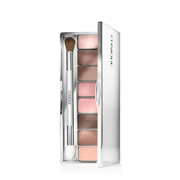 CLINIQUE All About Shadow 8-Pan Palette Color: Pink Honey Affair Size: 0.31 OZ