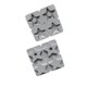 thumbnail image 3 of Molde de silicona para decoración de pasteles con forma de estrella de corazón amoroso de azúcar de caramelo de chocolate de 4 ranuras Scienceny JJ22040-02, 3 of 3