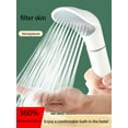 thumbnail image 4 of Higher Quality Rainfall Shower Head Handheld Purify Filter Spray Nozzle Water Saving High Pressure Household Bathroom Accessorie, 4 of 7