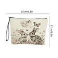 thumbnail image 3 of TanSiDing Easter Storage Bag Travel Toiletry Bag Cosmetic Organizer with Anti-Slip Handle, Portable Wash Bag for Holiday Gifts, Outdoor Camping, and Daily Essentials, 3 of 6