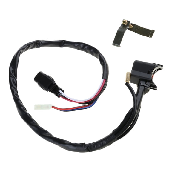 Red 7/8 Inches Handlebar Starter Cut Off Stop Push Button for Motorcycles ATVs Scooters