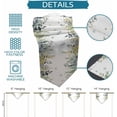 thumbnail image 7 of Eucalyptus Leaf Triangle Table Runners Long Dresser Scarves Table Decoration for Wedding Party/Graduation Ceremony/Banquet Multicolored Spring Botanical Herb, 7 of 7