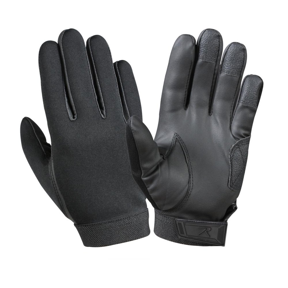 Rothco Black Neoprene Gloves