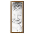 thumbnail image 2 of ArtToFrames 14" x 38" Honey with Gold Picture Frame, 14x38 inch Brown MDF Poster Frame (WOM-4446), 2 of 7