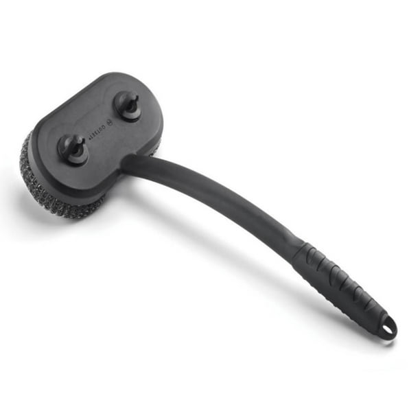 Outset Stainless Steel Mesh 17 x 7.5 Inch Scrubber Grill Brush with