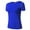 Blue, variant on TOPTIE Women's Compression Fitness Short Sleeve Crew Neck Shirt-Blue-XXL