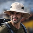 thumbnail image 2 of Mightlink Bucket Hat Wide Brim Multi-function Comfortable UV Protection Breathable Cap for Fishing, 2 of 7