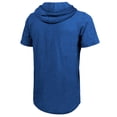 thumbnail image 3 of Men's Majestic Threads  Royal New York Knicks Tri-Blend Hoodie T-Shirt, 3 of 3