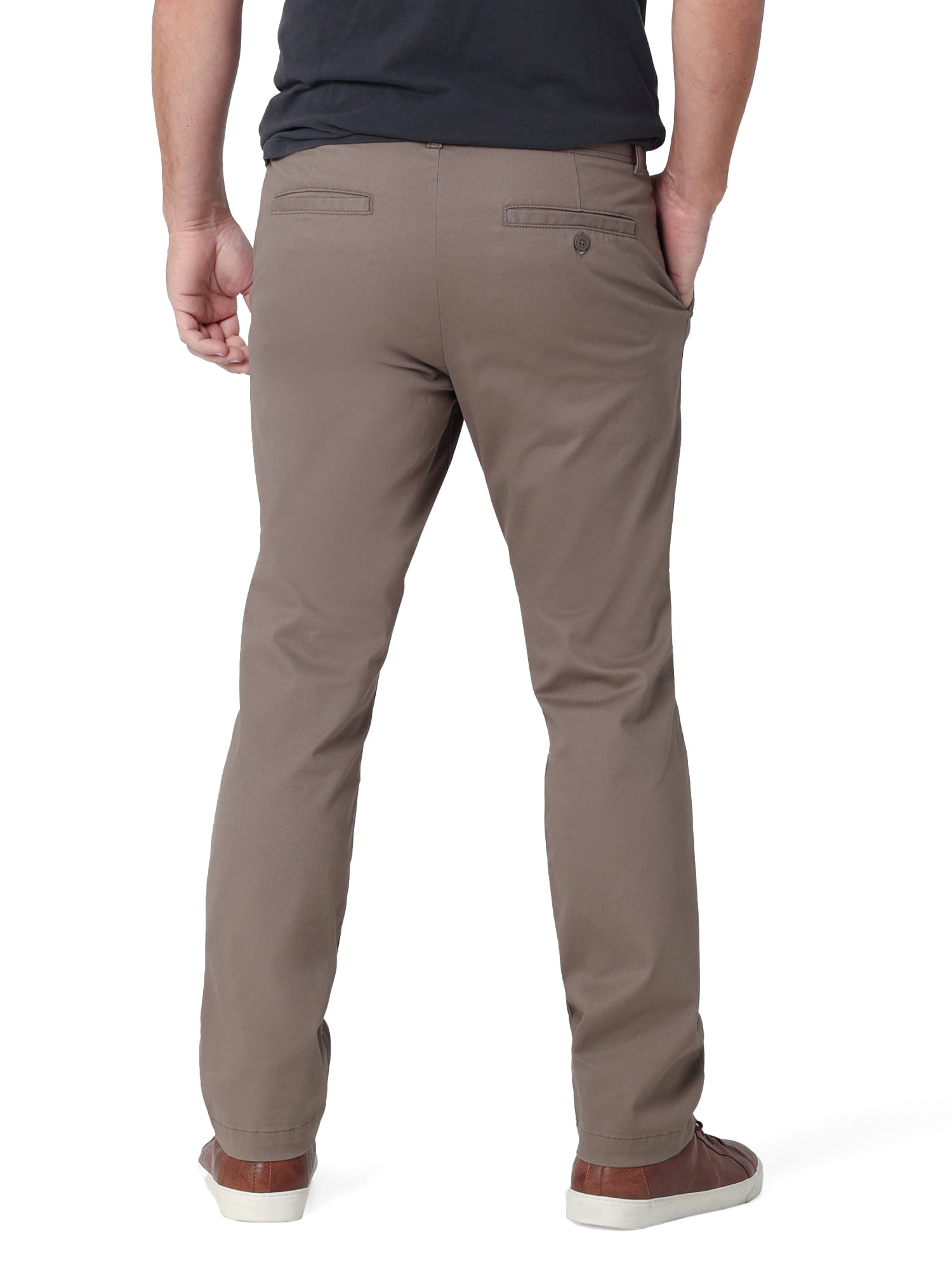Lee Men's Slim Straight Active Stretch Pant - Elastic Waistband