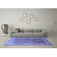 thumbnail image 3 of Ahgly Company Indoor Rectangle Oriental Blue Traditional Area Rugs, 7' x 9', 3 of 4