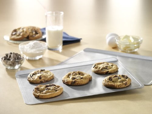 USA Pan Nonstick Sheet Baking Pan, Set of 3, Aluminized Steel
