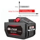 thumbnail image 2 of Batería de repuesto de 15 Ah para Milwaukee M18 18 V VOLT1799, 2 of 6