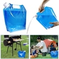 thumbnail image 5 of Bolsa de contenedor de agua plegable, 4 Uds., 10L/(2,6 galones), jarra de almacenamiento de plástico de grado alimenticio portátil congelable sin fugas para acampar, 5 of 5