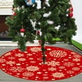 thumbnail image 6 of Cheapark 90cm Christmas Tree Skirt - Festive Tree Bottom Cover, Soft Fabric Decor Enhancing Xmas Tree Display & Holiday Ambiance, 6 of 6