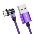 thumbnail image 3 of Miulika Câble de Chargement USB Tressé Réglable avec Tête Pivotante à 360 Degrés et Type-C 2m 2m, 3 of 7