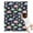 Black Cartoon Dinosaurs, variant on Black Cartoon Dinosaurs Leaves Pattern Blanket,Comfortable Soft Flannel Throw Blanket,All Season,Warm Lightweight Blankets for Sofa Bed Couch Living Room Chair,30"x40"