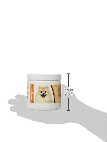 Healthy Breeds Pomeranian Omega HP Fatty Acid Skin and Coat Support Soft Chews