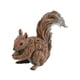 thumbnail image 4 of 2 Figuras De Animales, Adorno Moderno, Lindo Para Sala De Estar, Mesa, Dormitorio, 5,5x2,4x4,6 Cm, Ardilla, 4 of 10