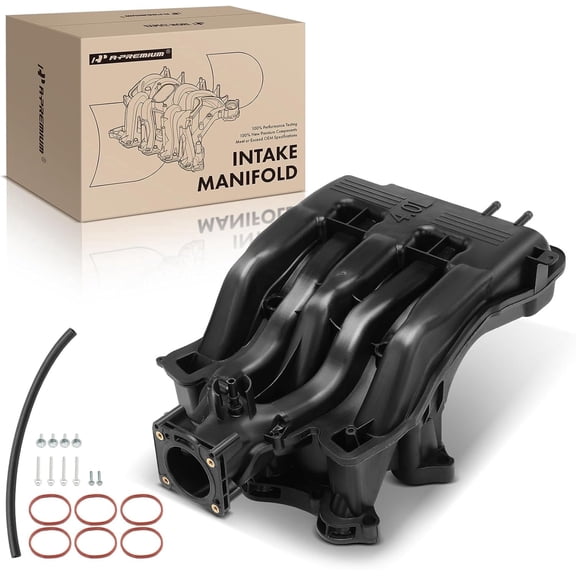 A-Premium Intake Manifold Kits Compatible with Ford Explorer Mercury Mountaineer 2004-2010 V6 4.0L Upper
