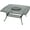 24" Lazy Susan Set (Elizabeth Style), variant on MEETWARM Outdoor 64" Square Patio Dining Table with Detachable Lazy Susan, All Weather Cast Aluminum Large Patio Furniture Table Set for 8 Seat with 24" Rotating Tray, Umbrella Hole, Dark Bronze