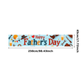 thumbnail image 6 of Decorative Design Happy Father's Day Banner Accessories Celebration Holiday Backdrop for Father's Day Party Indoor Festive Event, 6 of 8