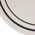 thumbnail image 6 of Nourison Essentials Indoor/Outdoor Ivory/Black 4' x round Area Rug, (4 Round), 6 of 11