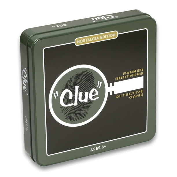 Juego de mesa WS Game Company Clue Nostalgia Edition en lata