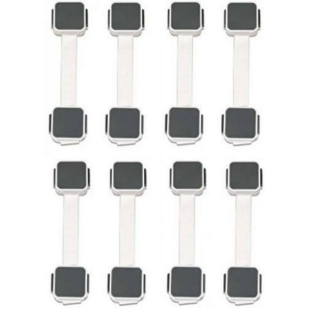 Munchkin Xtraguard Dual Action Multi Use Latches, Pack of 4 (Each containing 2 units)